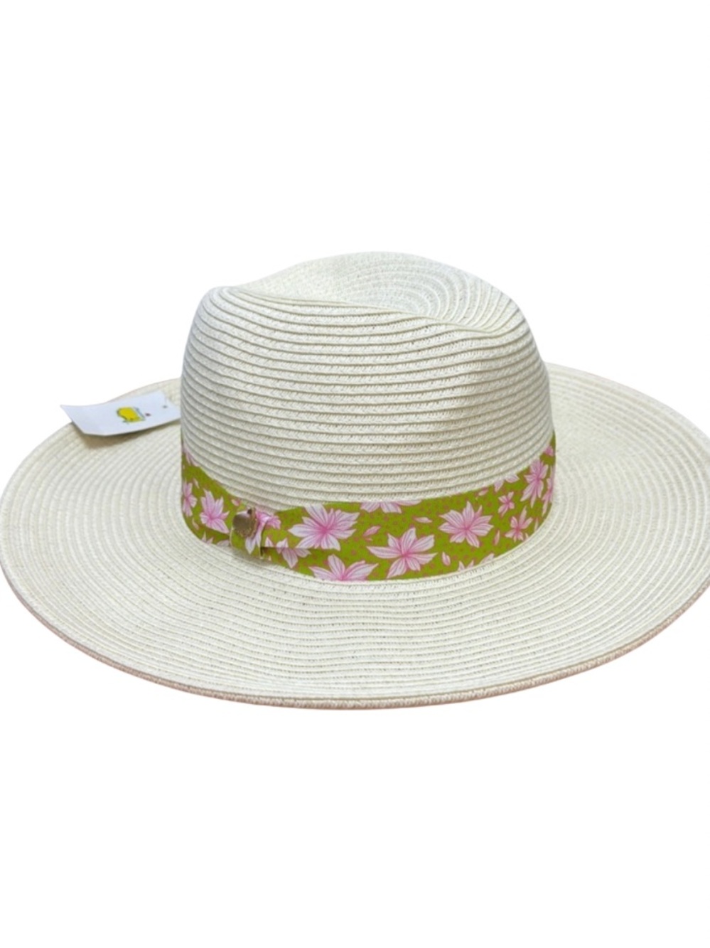 NWT MASTERS GREEN AND PINK SUN HAT